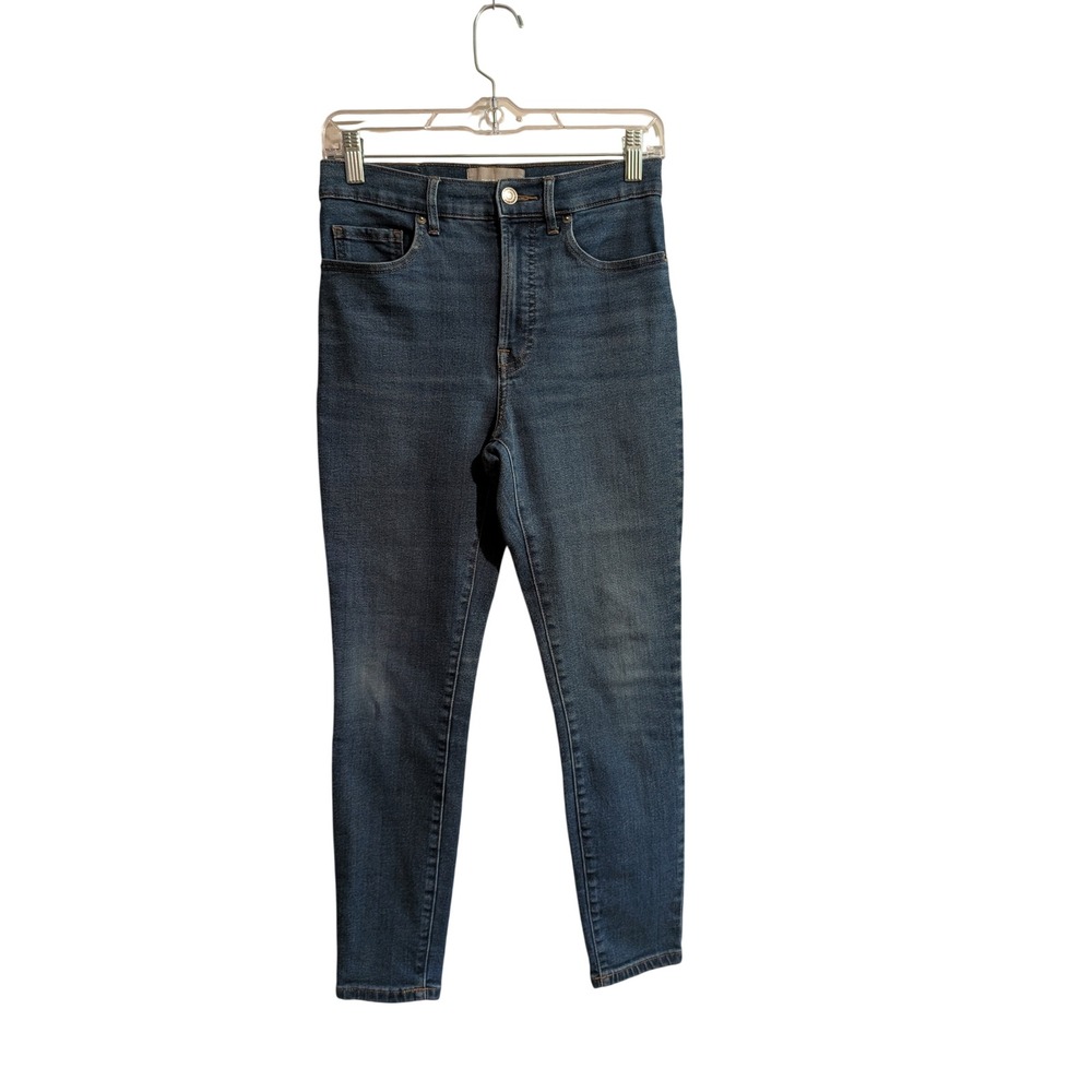Everlane Skinny Jeans Womens 27 Ankle Dark Wash High Rise Stretch Denim